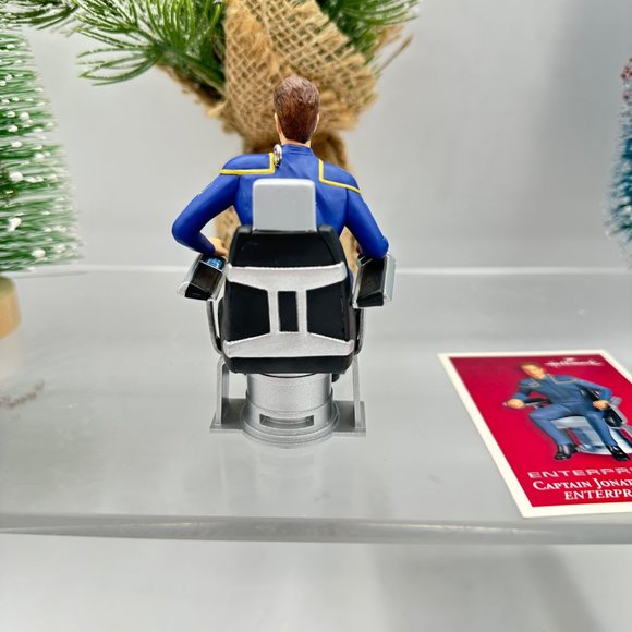 Hallmark Keepsake Ornament Captain Jonathan Archer Star Trek Enterprise NX-01 - Picture 6 of 9